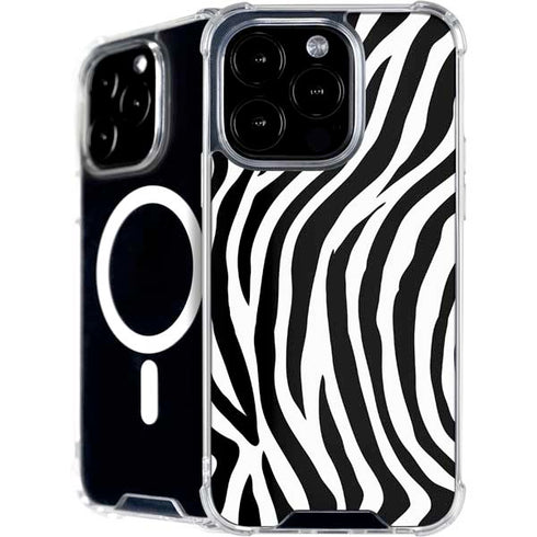 Zebra Print iPhone 16 Pro MagSafe Case